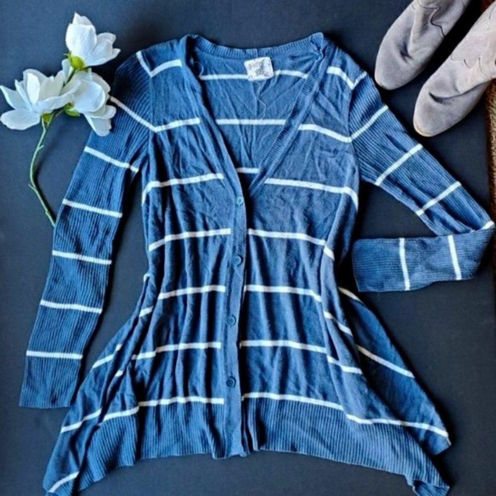 Hippie Rose Striped Cardigan
